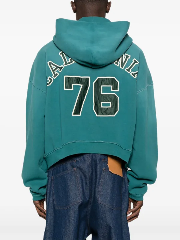 ERL zip-up Hoodie | Blue | FARFETCH