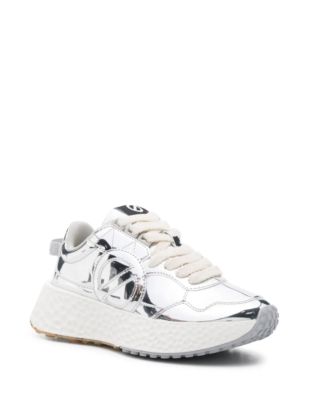 No Name metallic quilted trainers | Low-Tops | Image 2