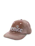 ERL embroidered baseball cap - Brown