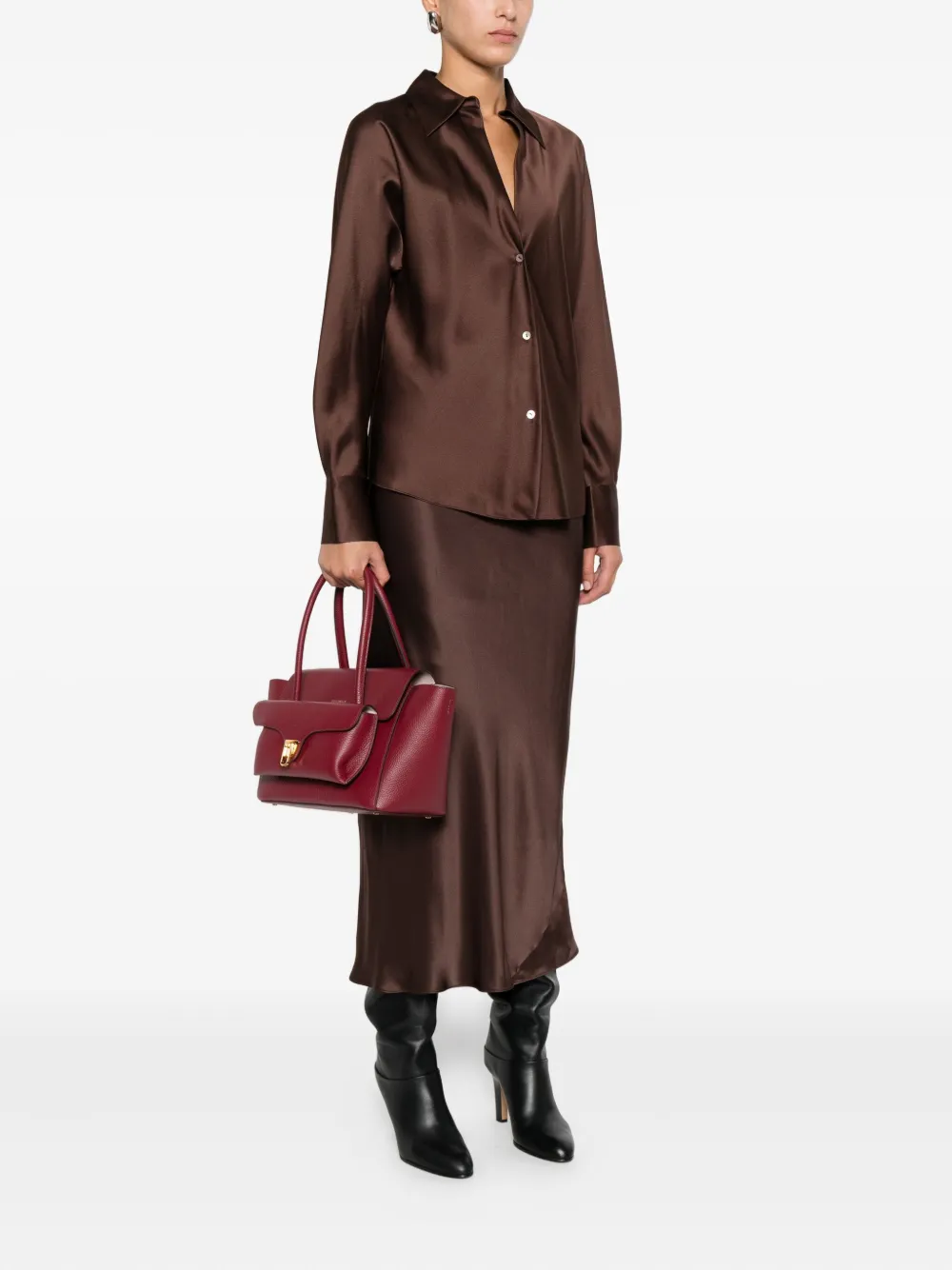 Coccinelle Double Beat tote bag - Rood