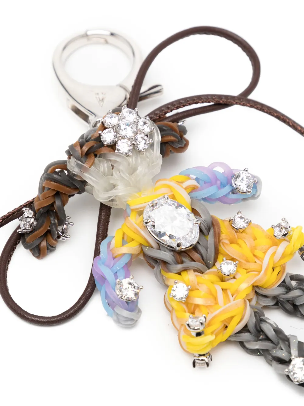 SHUSHU TONG Verfraaide sleutelhanger Geel