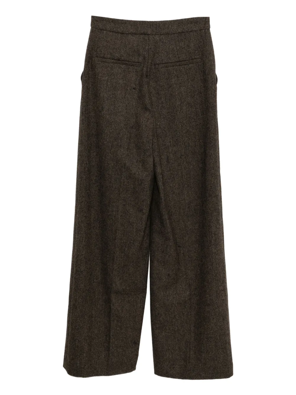 Yves Salomon flannel tailored trousers | Slacks | Image 2