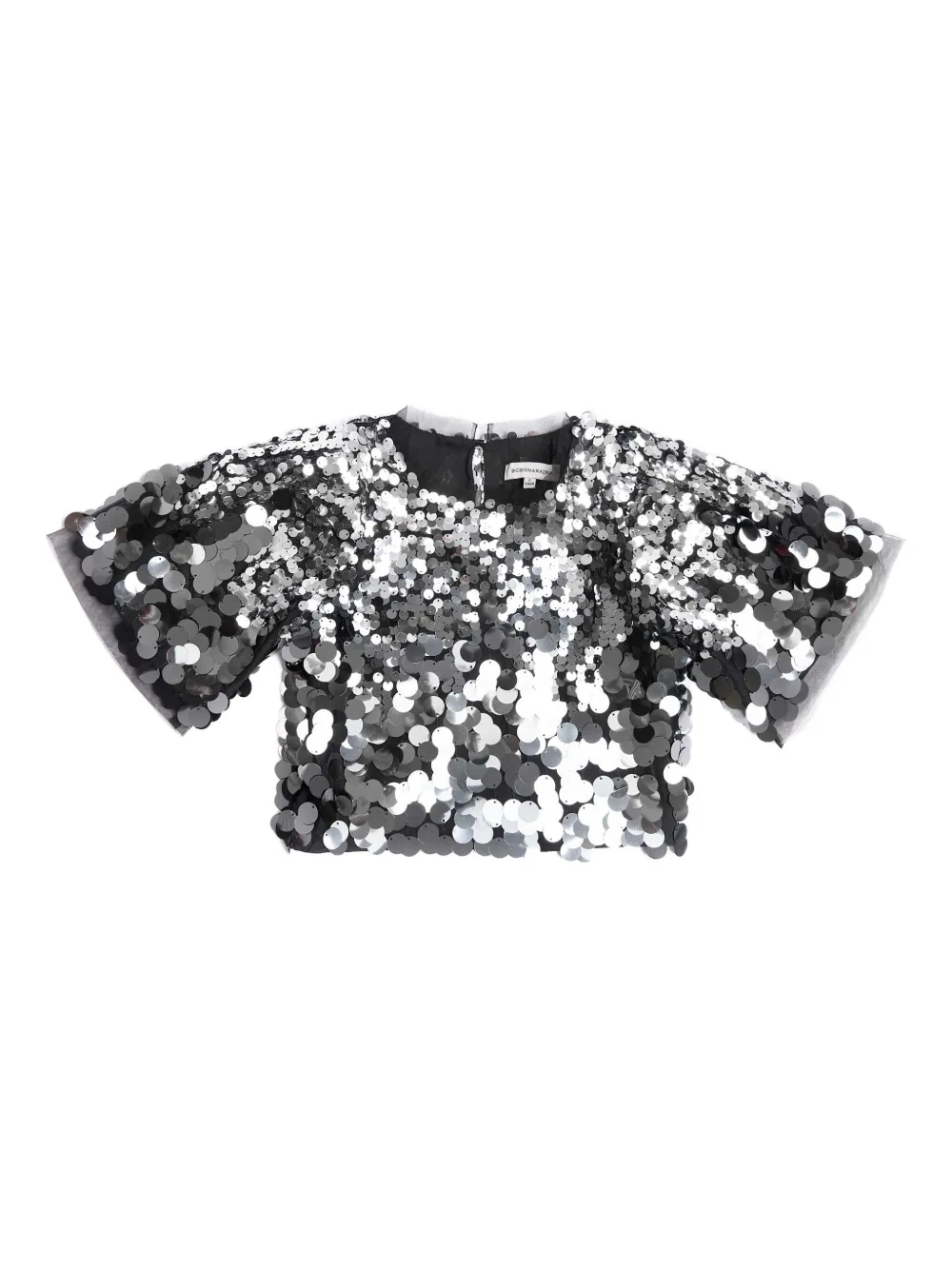 BCBG KIDS sequin-embellished top | Silver | Image 1