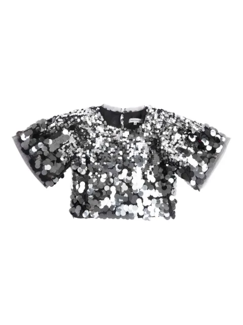BCBG KIDS top con detalles de lentejuelas