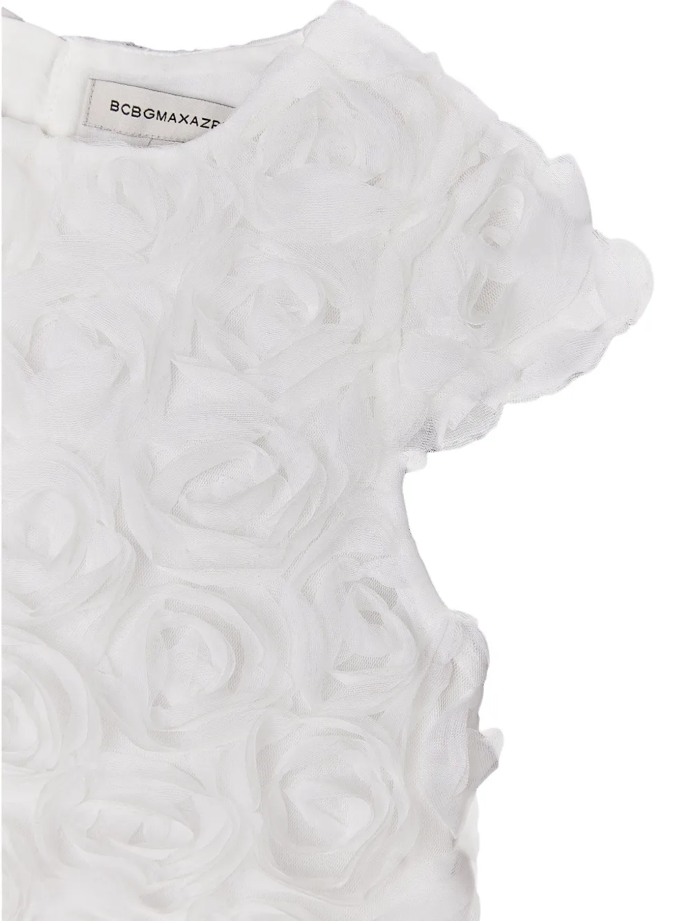 BCBG KIDS Shirt met roospatch Wit