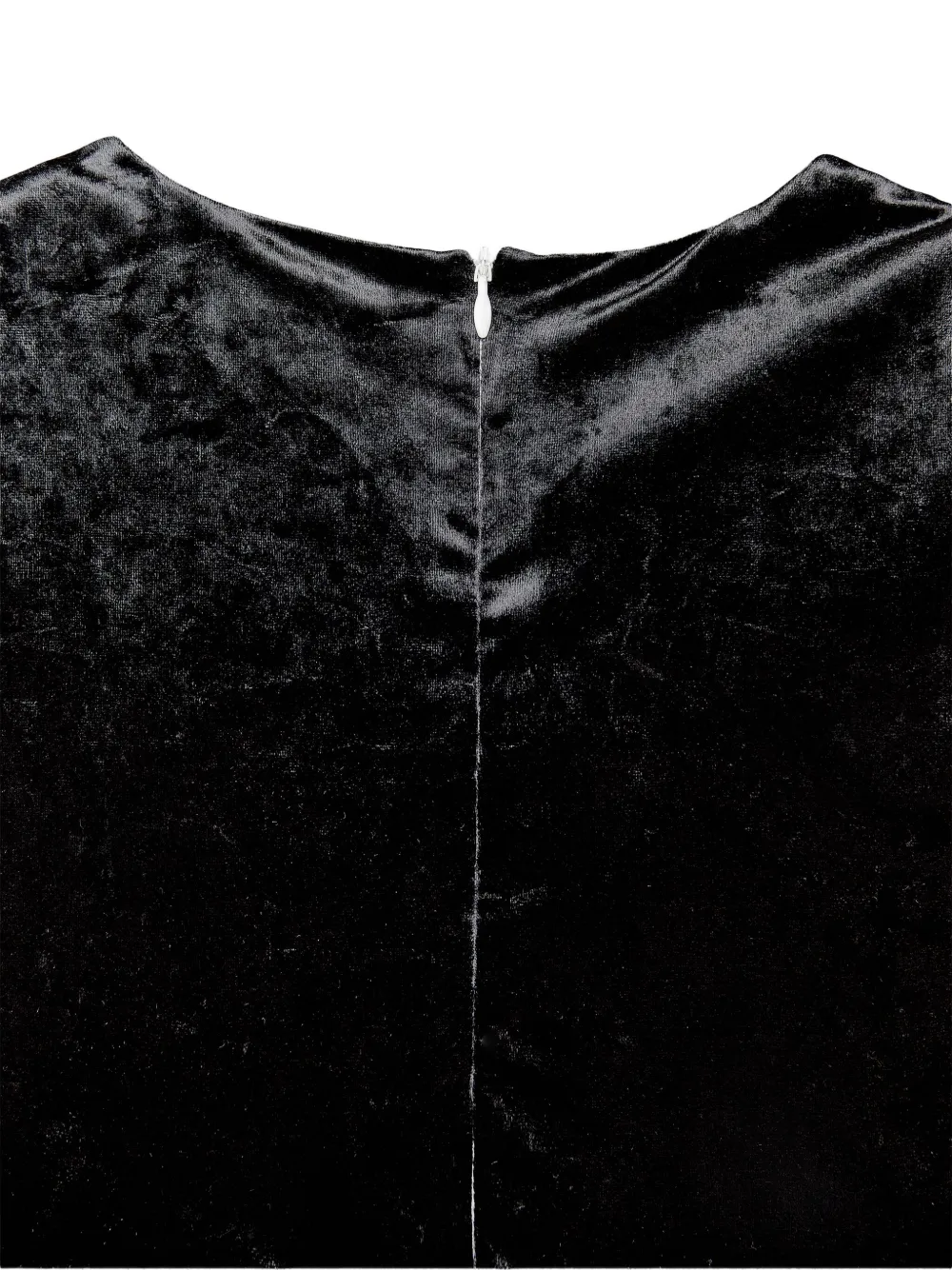 BCBG KIDS Fluwelen en tulen jurk met ruches Zwart