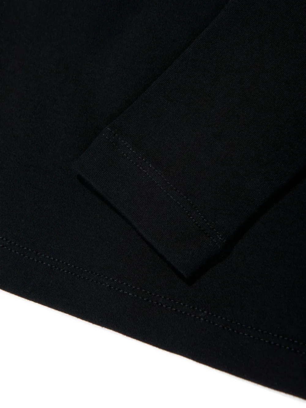 Bcbg Flower Appliqué Top In Black