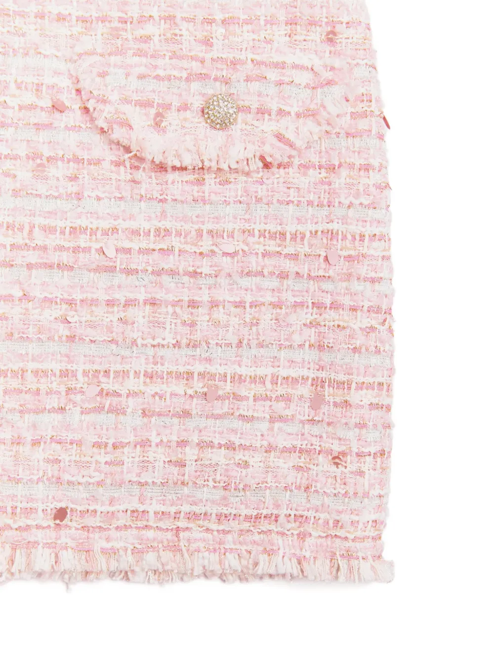 BCBG KIDS Tweed rok verfraaid met pailletten Roze