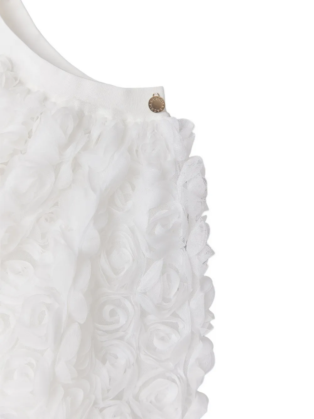 BCBG KIDS Tulen rok met roos-effect Wit