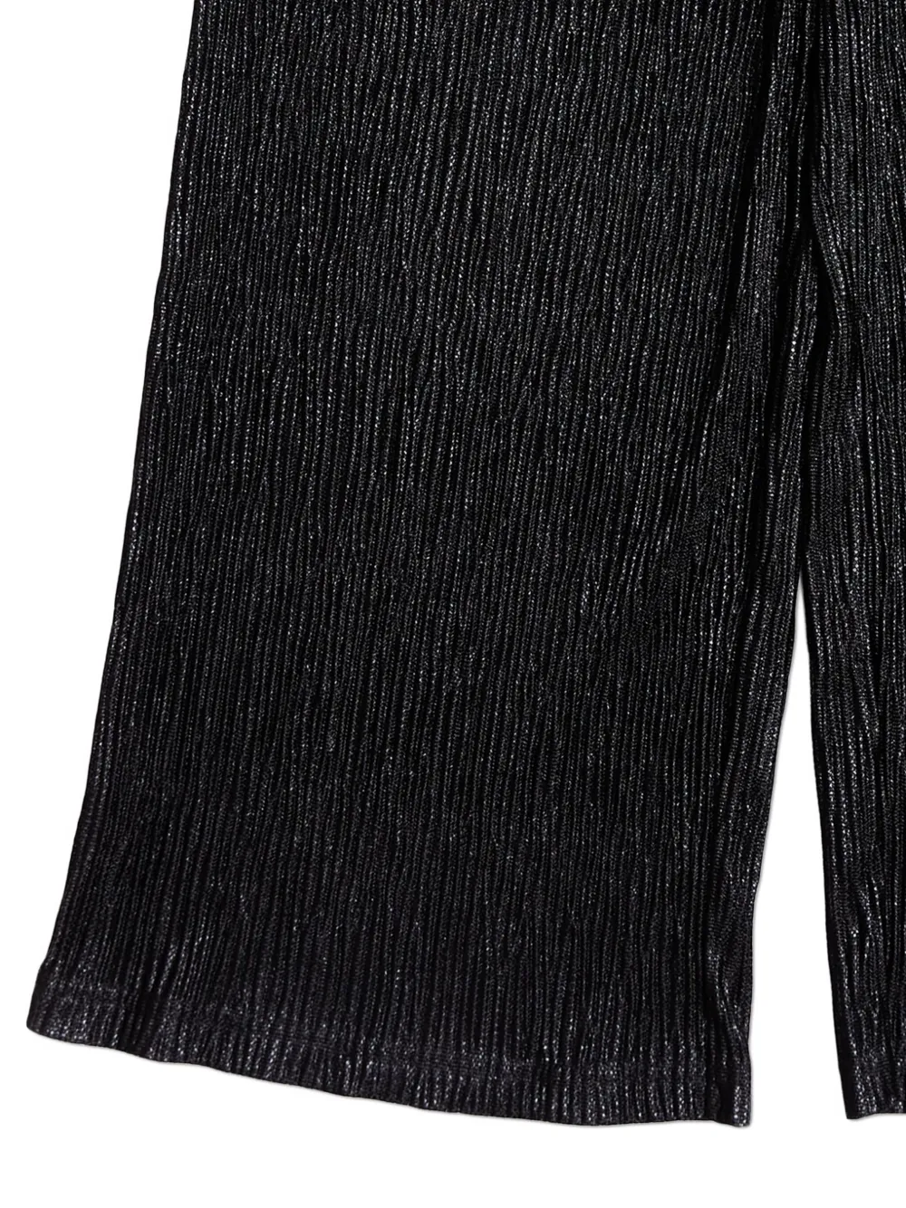 BCBG KIDS Flared broek met textuur Zwart