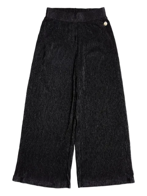 BCBG KIDS textured flare trousers