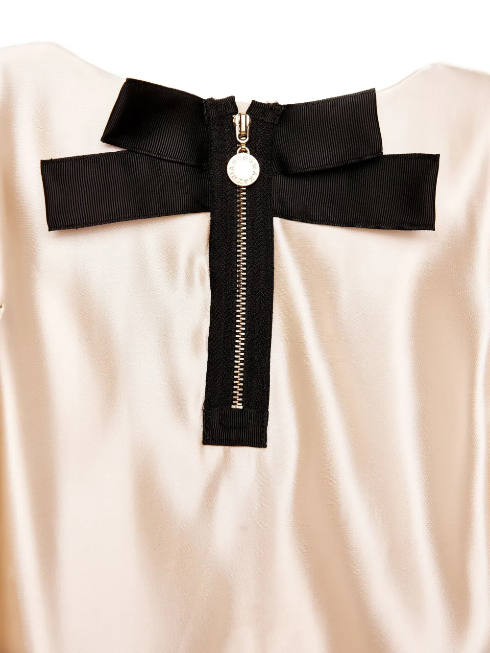 BCBG KIDS Jurk met pailletten en strik Goud