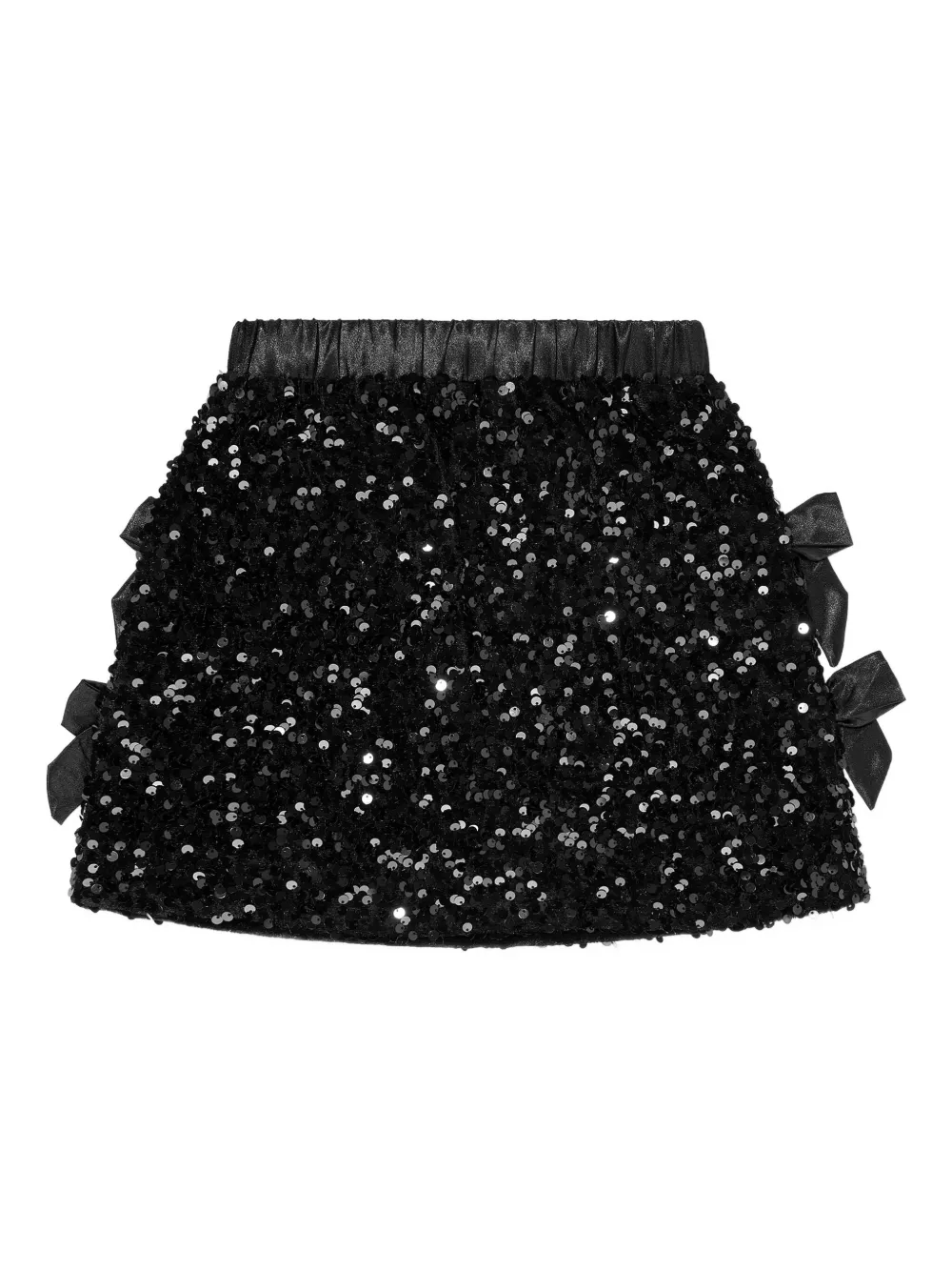 BCBG KIDS Rok verfraaid met pailletten en strik Zwart