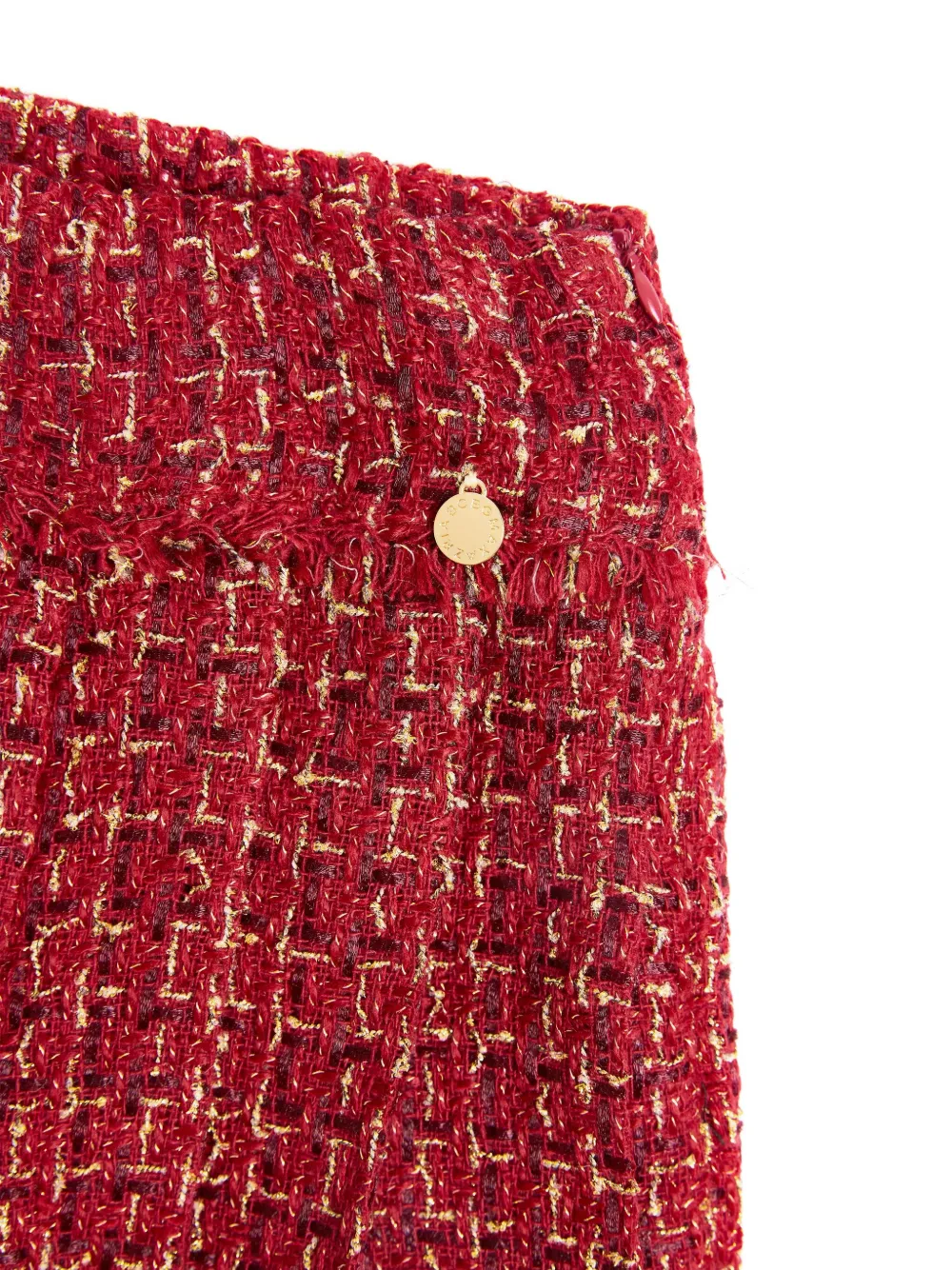 BCBG KIDS Tweed plooirok Rood