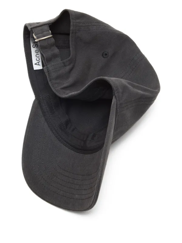 Acne Studios ロゴ キャップ | ブラック | FARFETCH JP