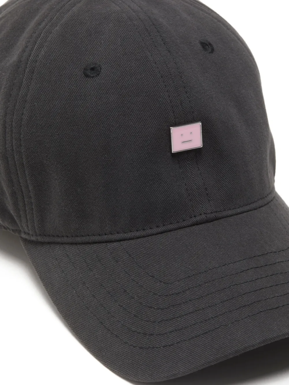 Acne Studios logo-patch baseball cap | Men | Image 2
