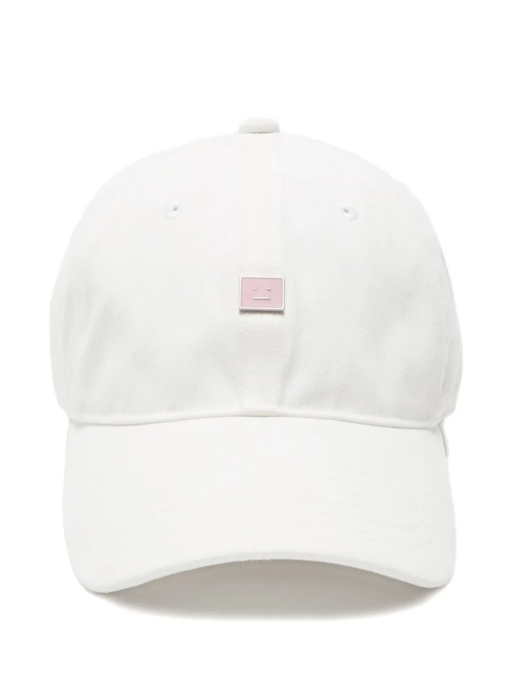 Acne Studios Cappello da baseball con applicazione logo - Bianco
