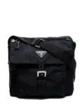 Prada Pre-Owned 2000s buckle strap shoulder bag - Black