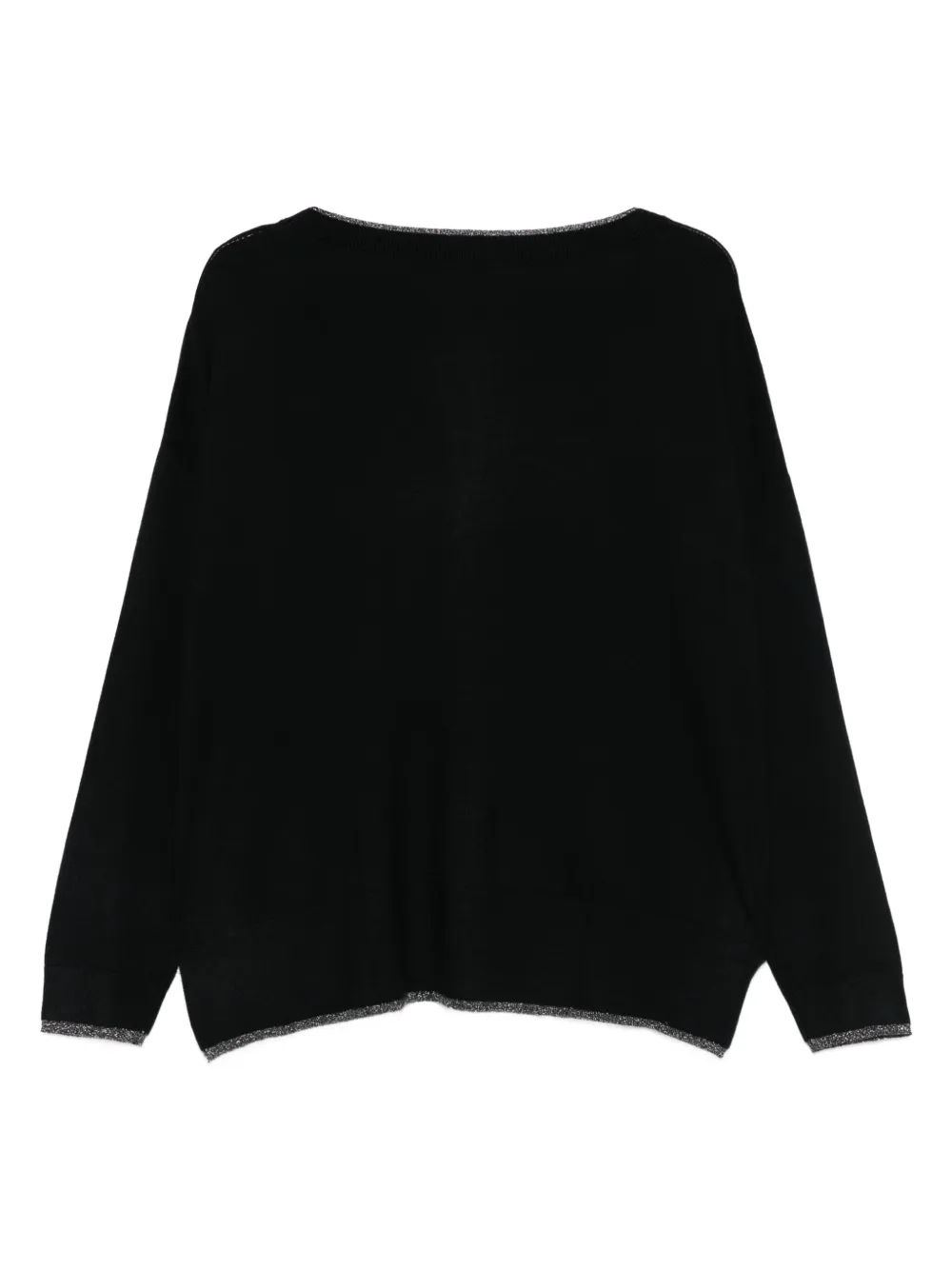 LIU JO glitter-trimmed sweater | Knitted Sweaters | Image 2