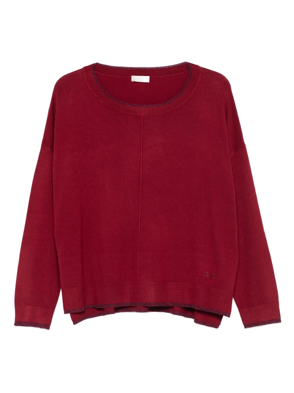 LIU JO suéter con cuello redondo | rojo | Image 1