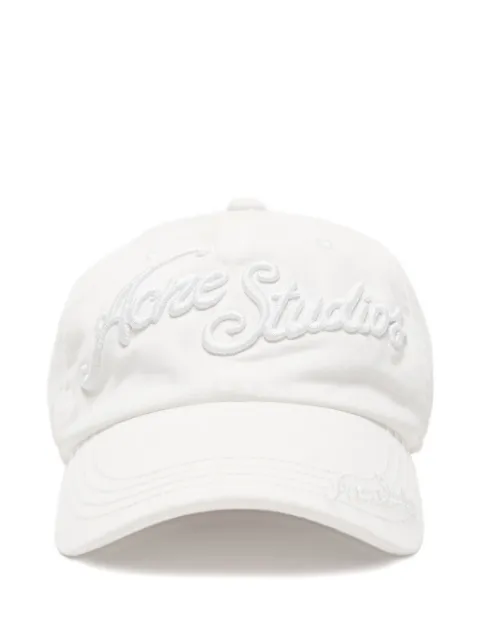 Acne Studios embroidered-logo baseball cap hat