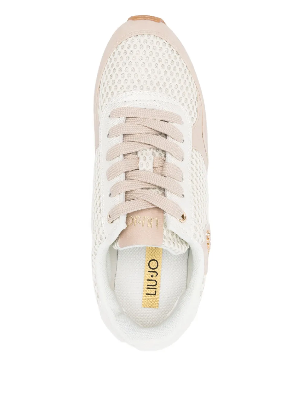 LIU JO mesh-panel sneakers Neutrals