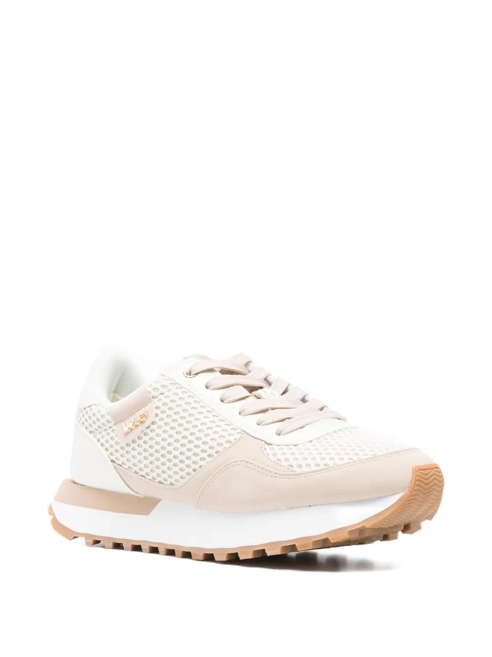 LIU JO mesh-panel sneakers Neutrals