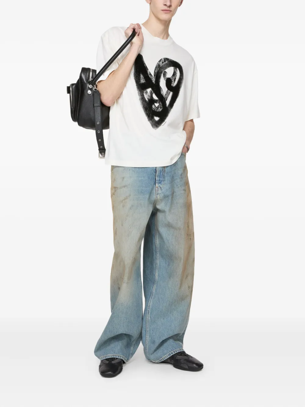Acne Studios distressed-detail jeans | Wide-Leg Jeans | Image 2