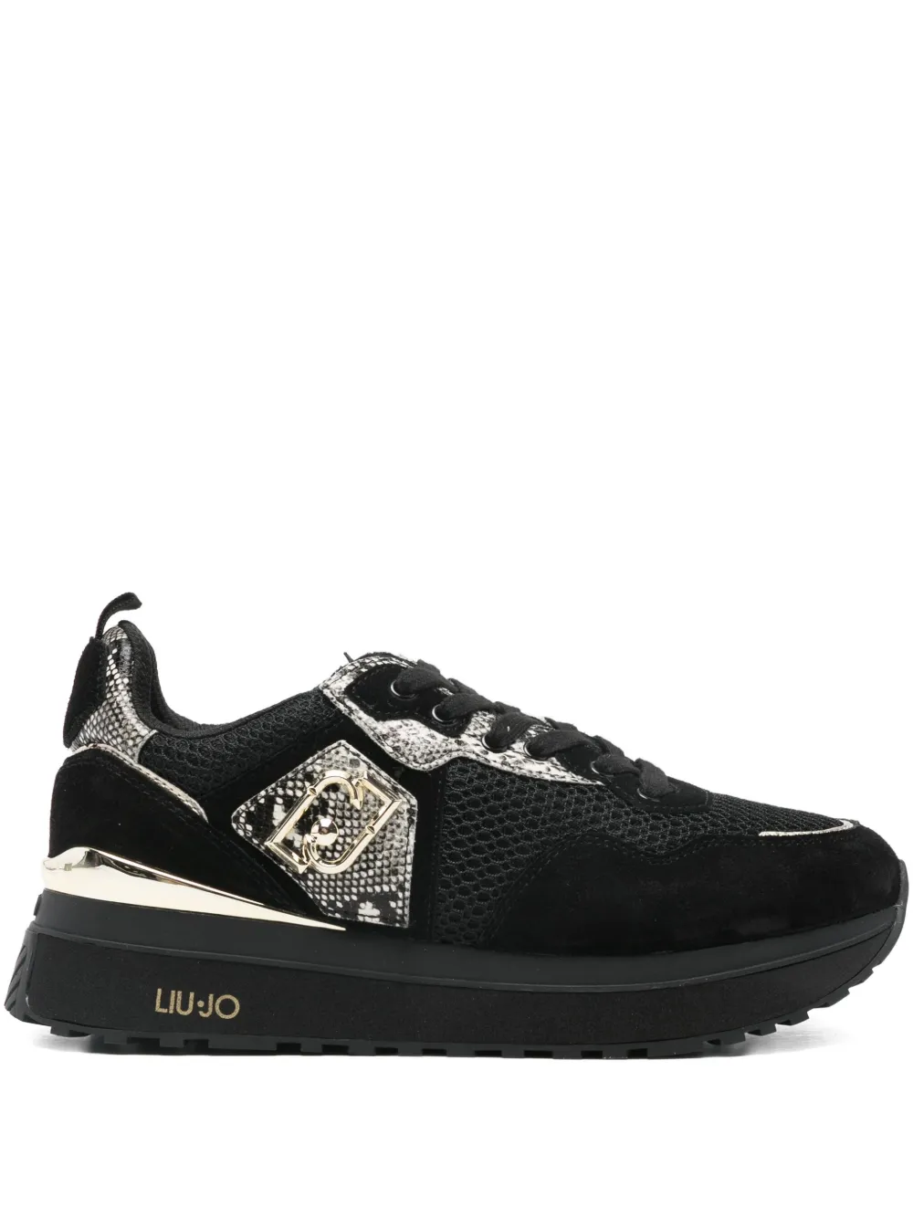 LIU JO panelled sneakers Black