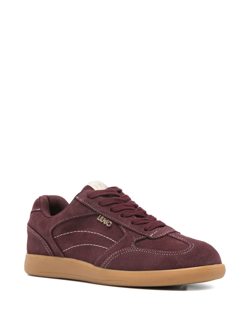 LIU JO Sneakers met suède vlakken - Rood