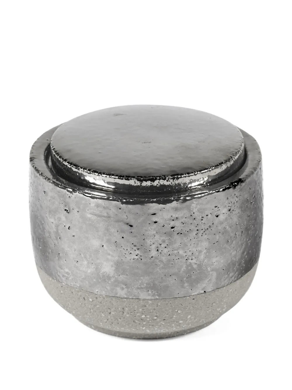 Serax medium Smoked Jasmine metallic-finish candle | Silver | Image 1