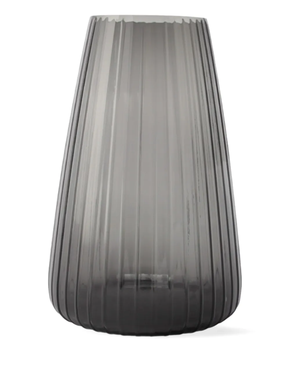 XLBoom large Dim Stripe vase | Grey | Image 1