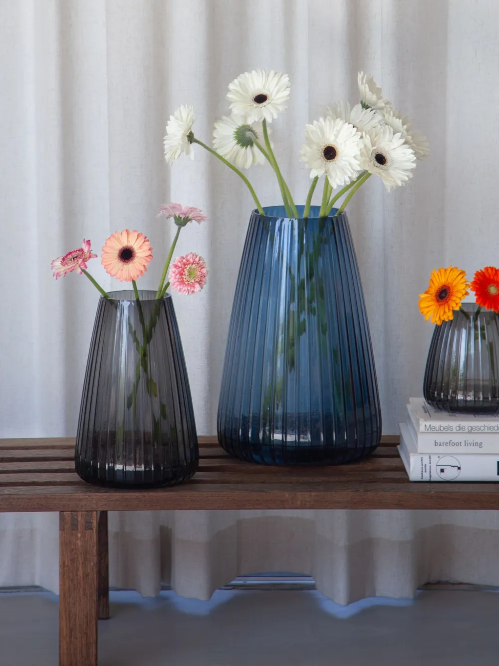 XLBoom large Dim Stripe vase | Vases | Image 2