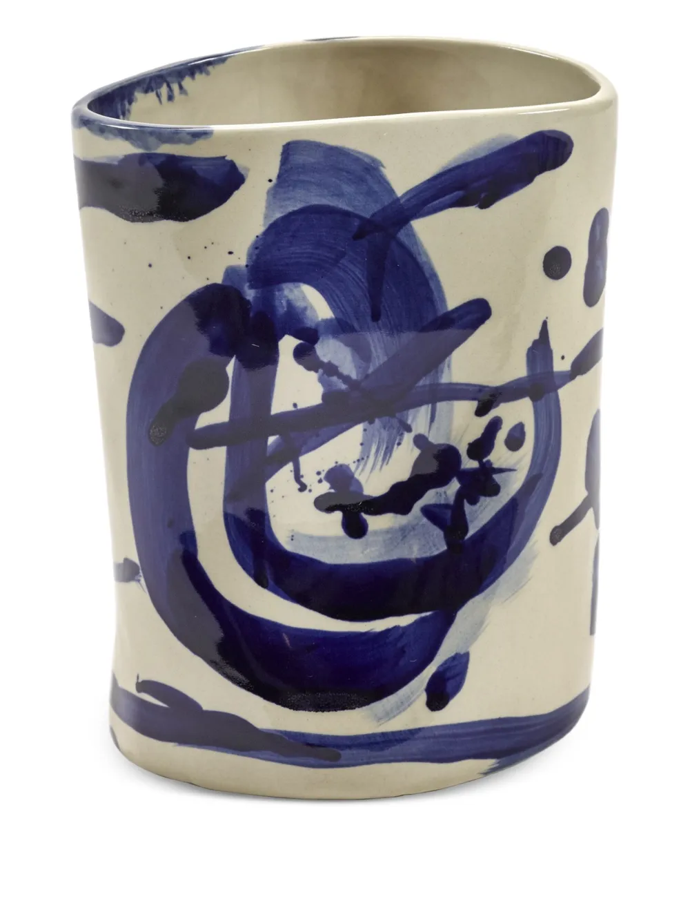 Serax small Sophia abstract-print vase | Neutrals | Image 1