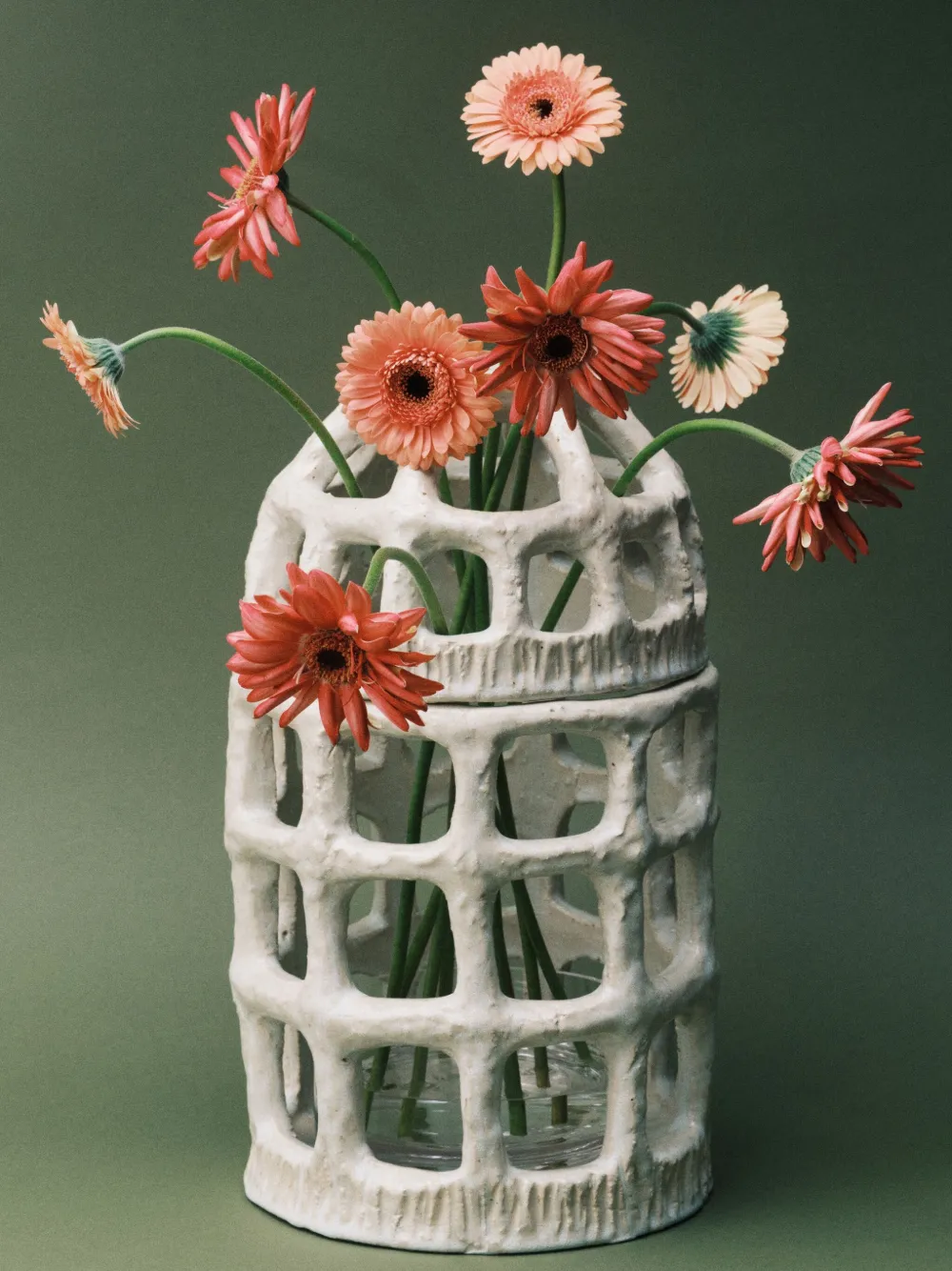 Serax Rosie Pique Fleurs Vase In Neutral
