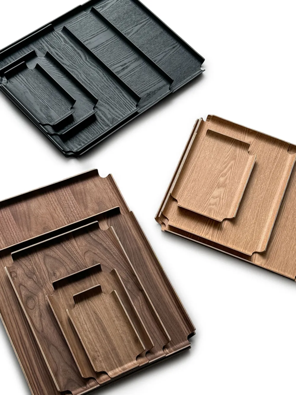 Xlboom Deck Square Tray (45cm X 45cm) In Brown