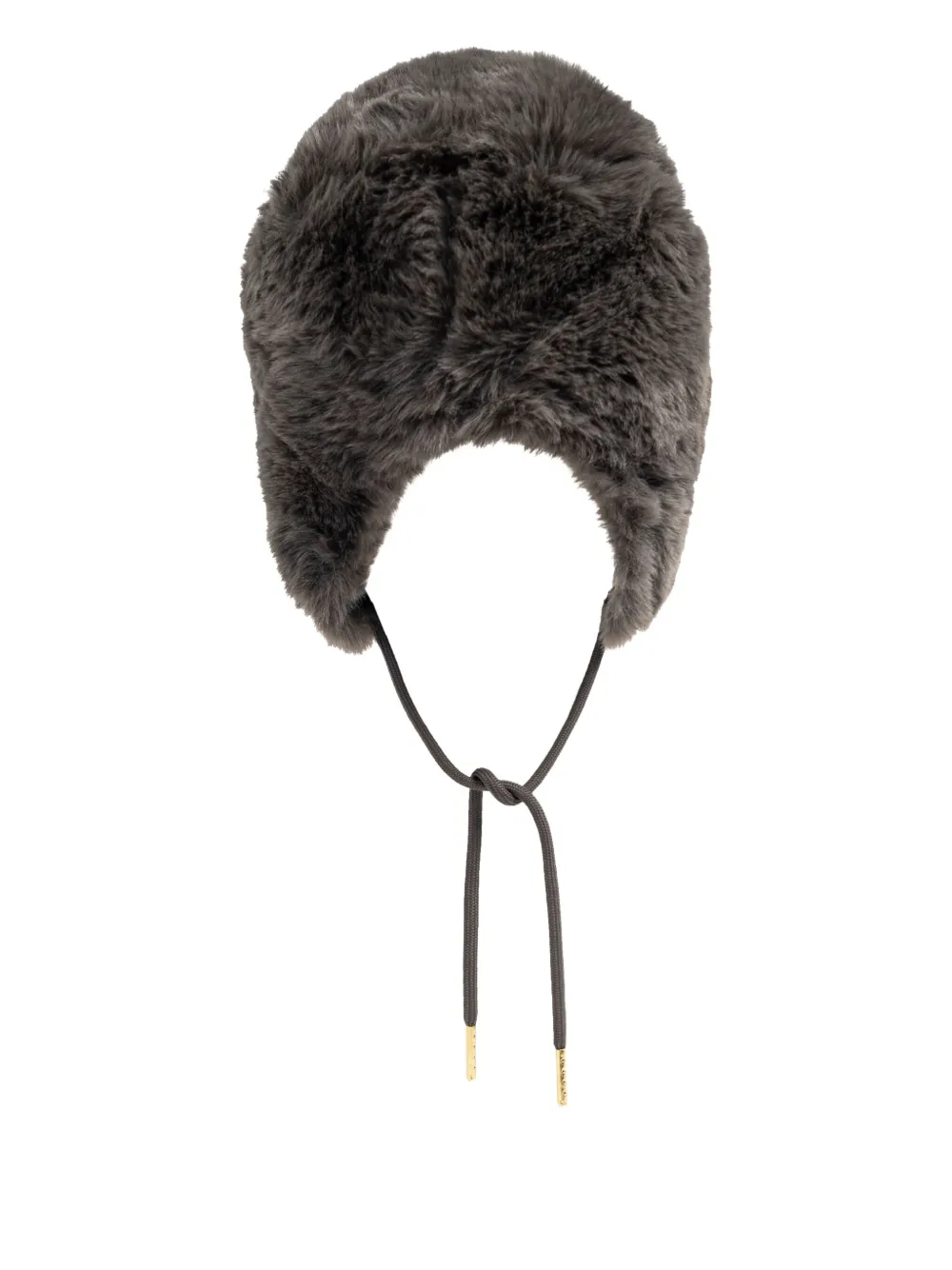 Mini Rodini faux-fur hat - Grijs