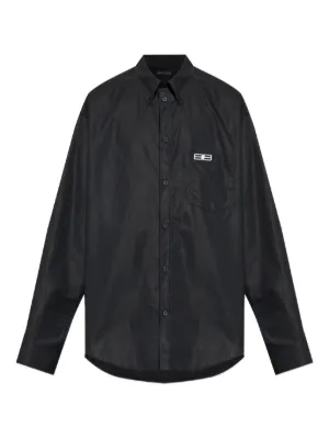 Balenciaga Main Character シャツ | ブラック | FARFETCH JP