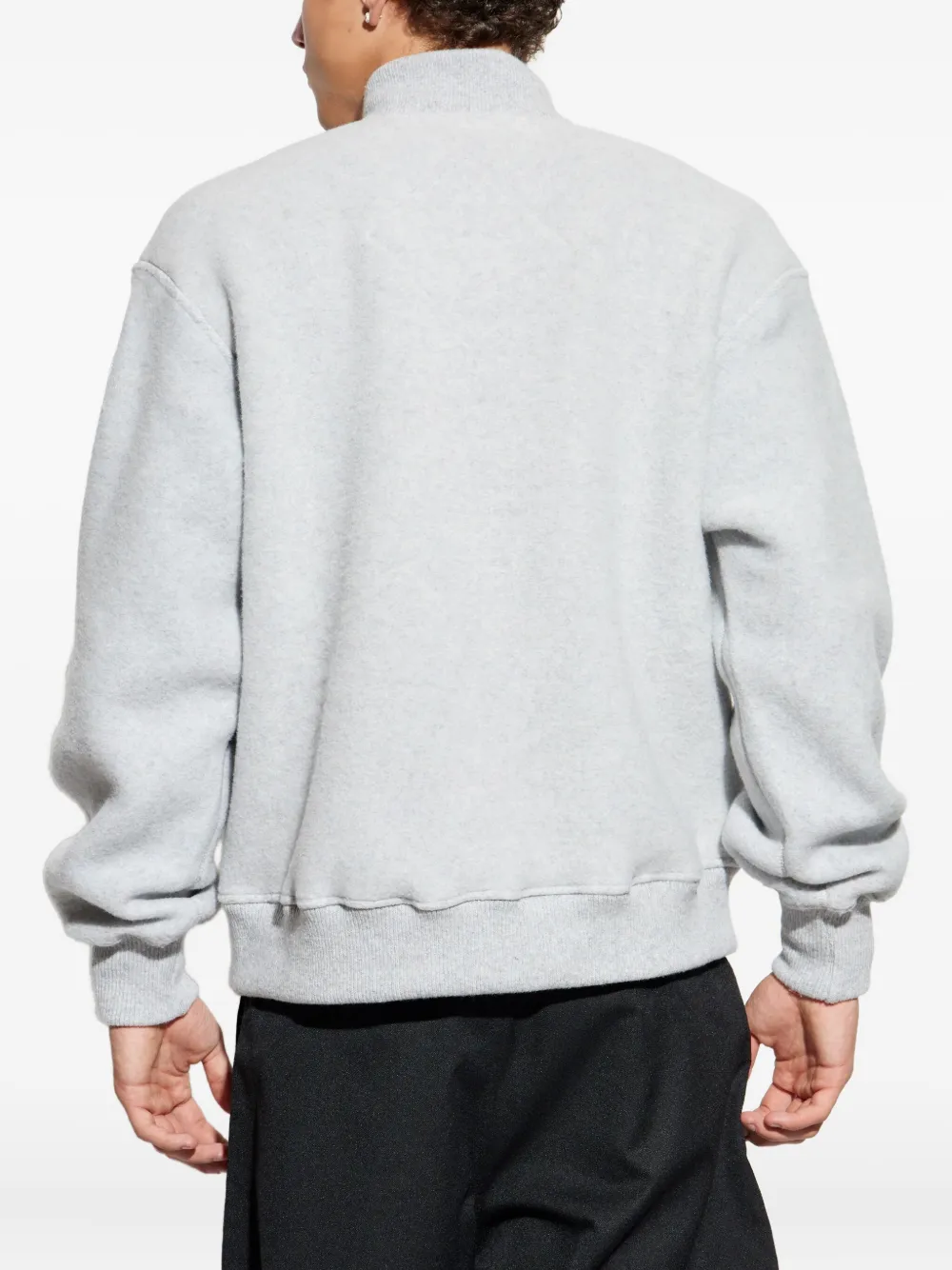 Canada Goose Button Bomber Jacket In Gray