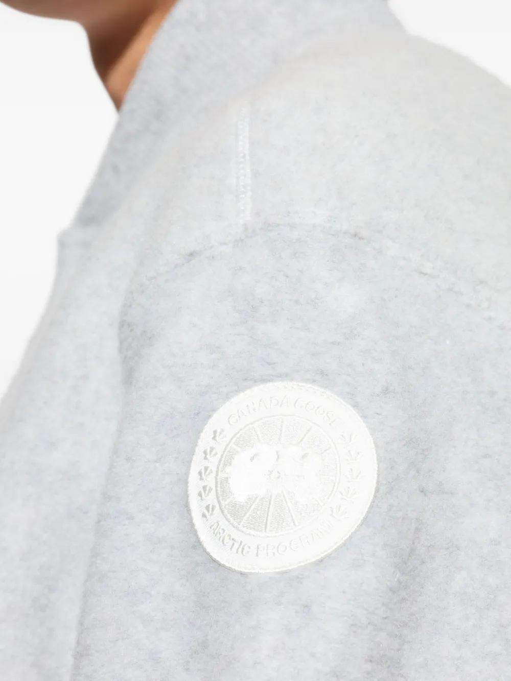 Canada Goose Button Bomber Jacket In Gray