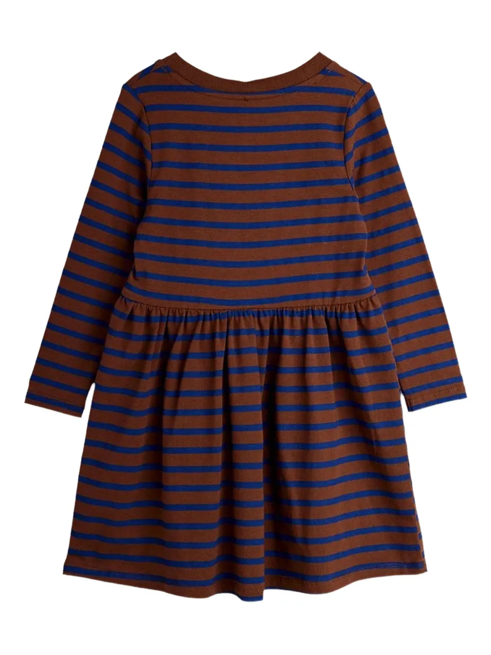 Mini Rodini bird-appliqué striped dress | Girls Casual Dresses | Image 2