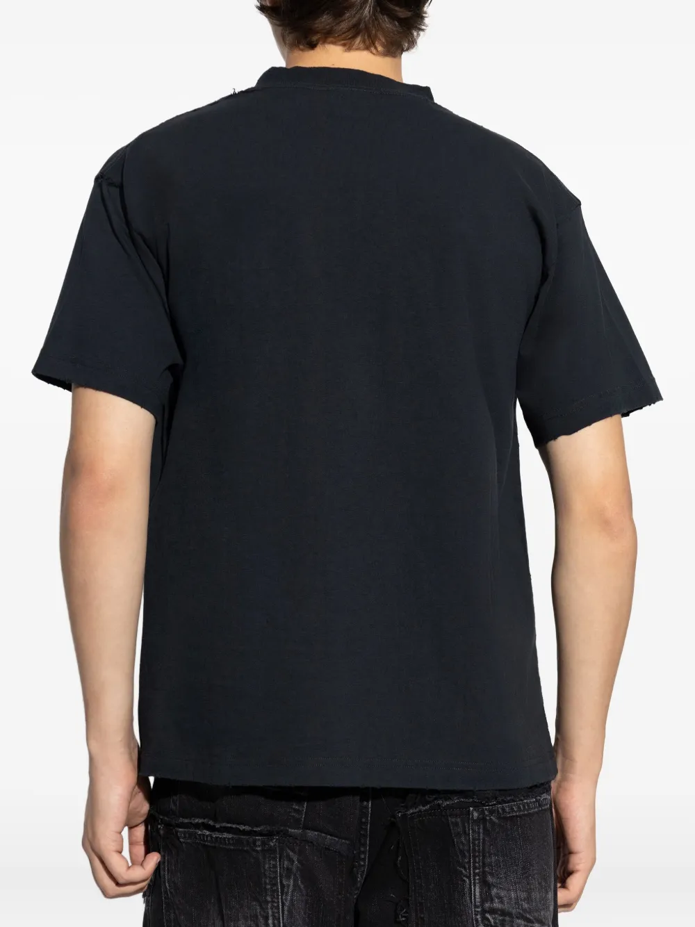 Balenciaga T-shirt met grafische print Zwart