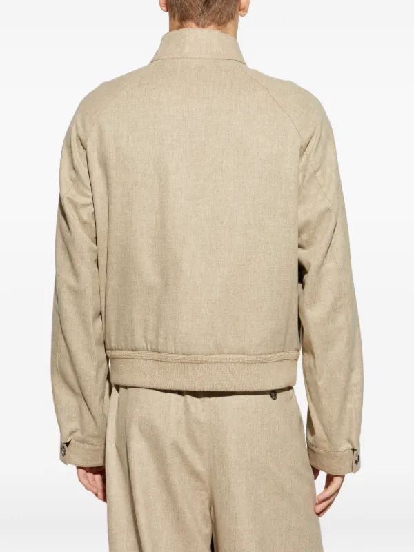 LOEWE zip-up Jacket | Neutrals | FARFETCH