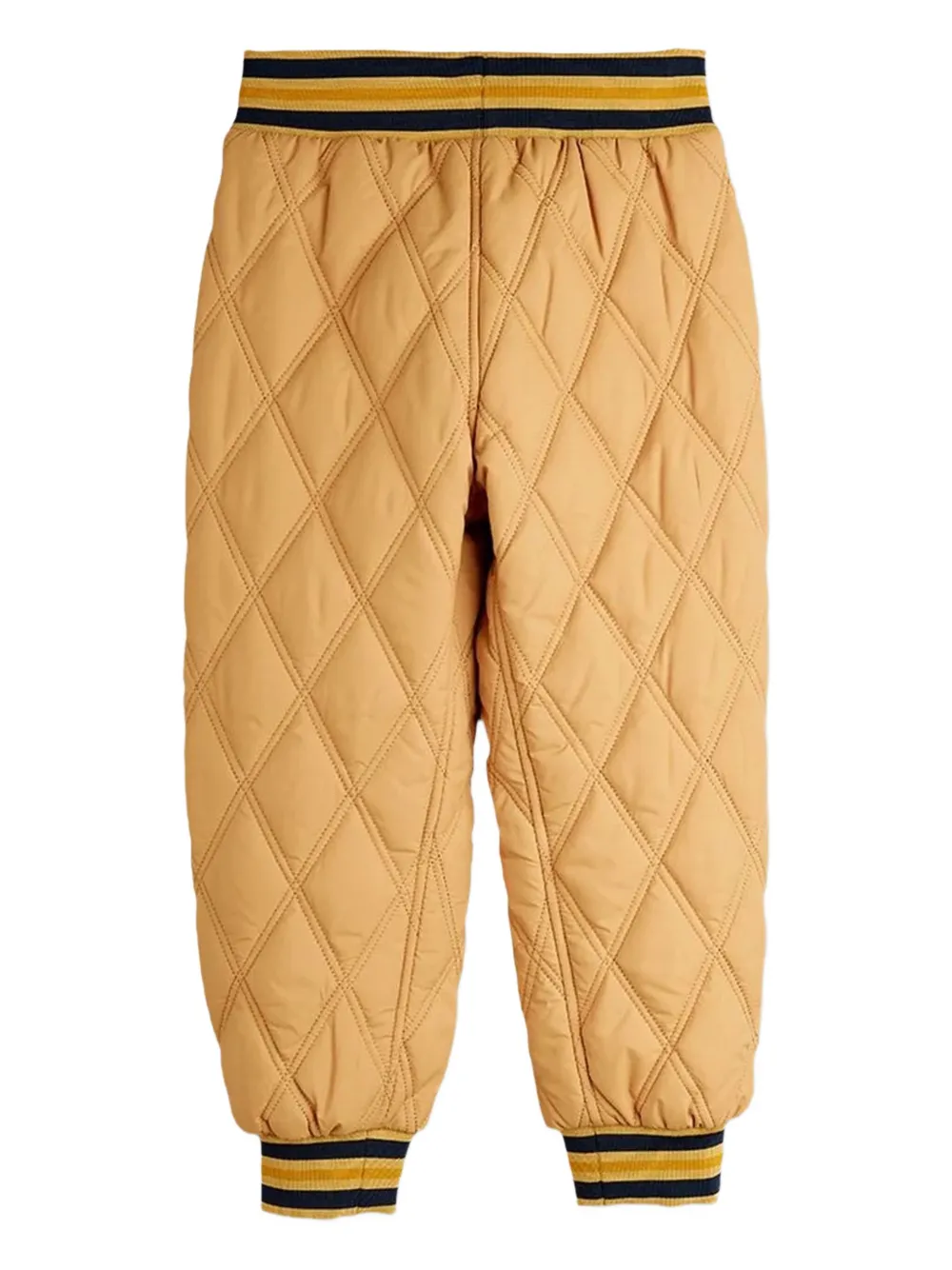 Mini Rodini Ritzratz quilted trousers | Girls Casual Trousers | Image 2