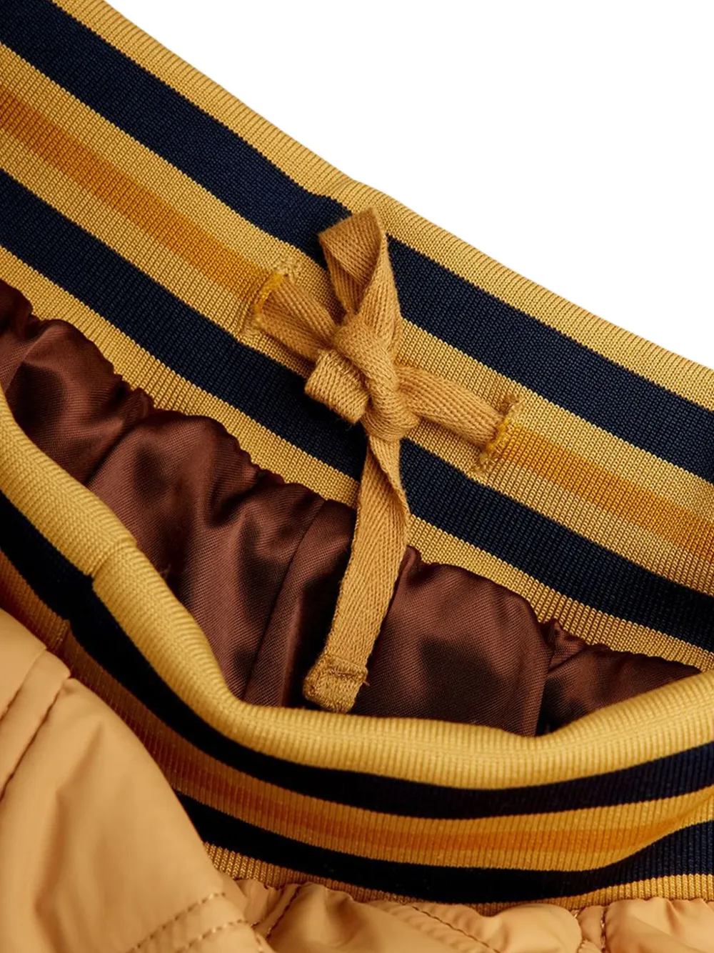 Mini Rodini Ritzratz gewatteerde broek Beige