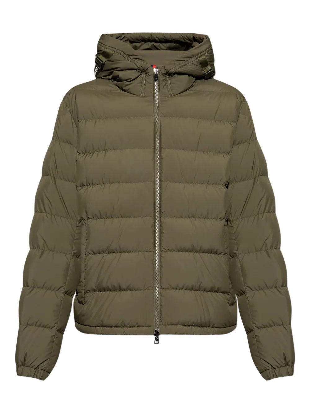 Moncler Laveraet hooded down jacket | Green | Image 1