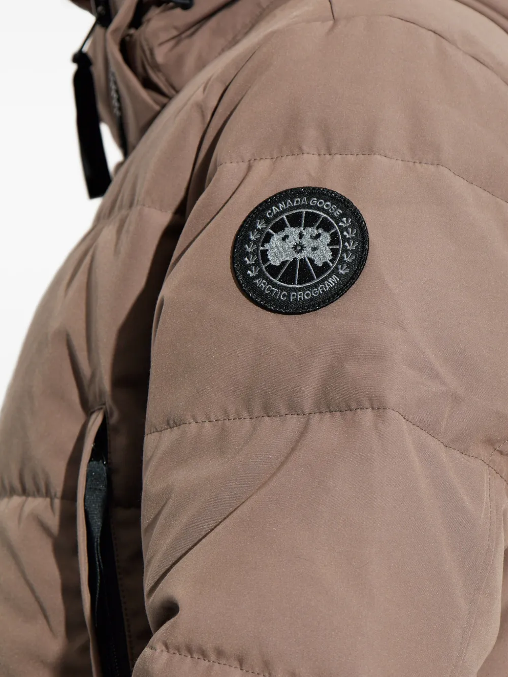 Canada Goose Gewatteerd jack met capuchon Beige