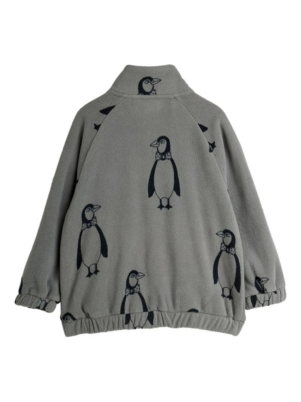 Mini Rodini chamarra texturizada con pingüinos estampados | Chamarras bomber | Image 2