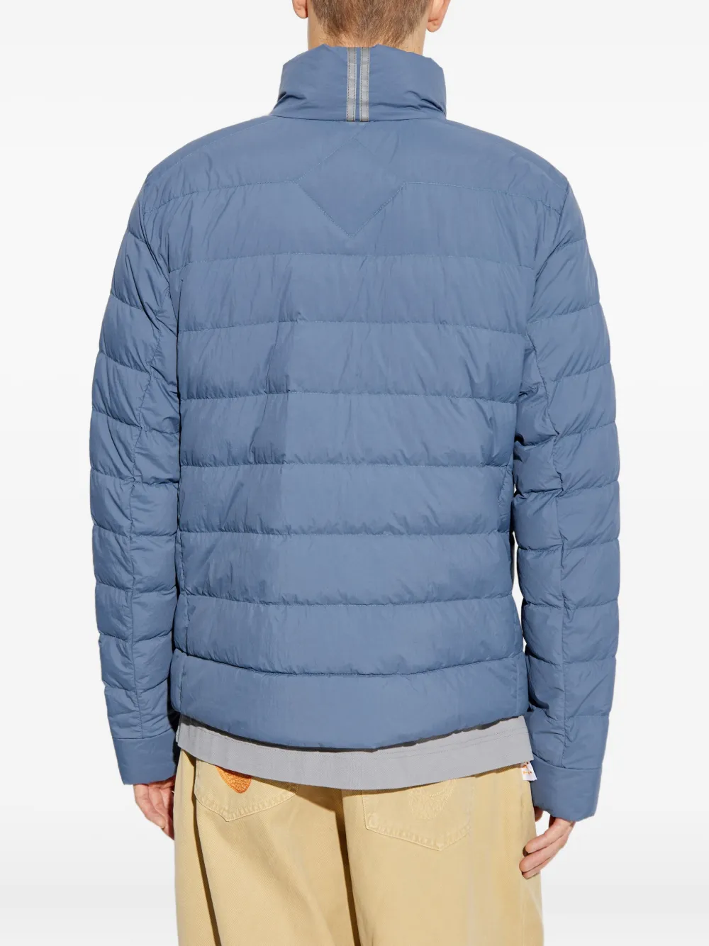 Canada Goose Gewatteerd jack met rits Blauw