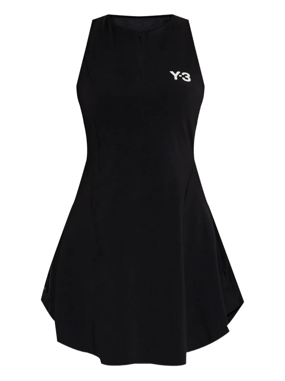Y-3 logo-detail tennis dress | Black | Image 1